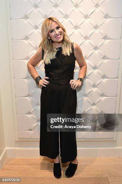 Alli Webb attends the the LA Launch of Alli Webb's book "The Drybar Guide to Good Hair For All" at Drybar Beverly Hills on October 20, 2016 in...