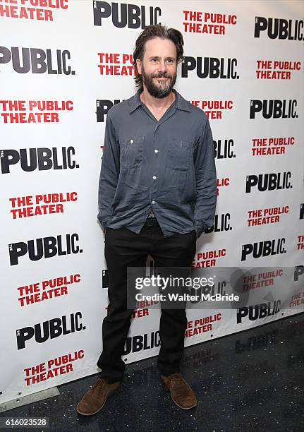 Josh Hamilton during the Off-Broadway Opening Night performance party for "Plenty" at the Public Theatre on October 20, 2016 in New York City.