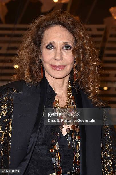 Marisa Berenson attends a Cocktail for the opening of 'Icones de l'Art Moderne, La Collection Chtchoukine'at Fondation Louis Vuitton on October 20,...