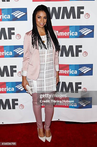 Susan Kelechi Watson attends the International Women's Media Foundation 27th annual Courage In Journalism Awards at the Beverly Wilshire Four Seasons...