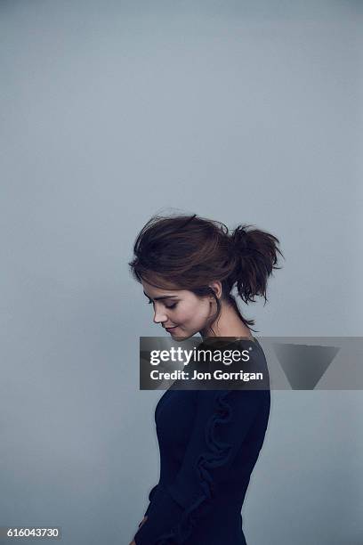 Actor Jenna Coleman is photographed for the Guardian on August 8, 2016 in London, England.