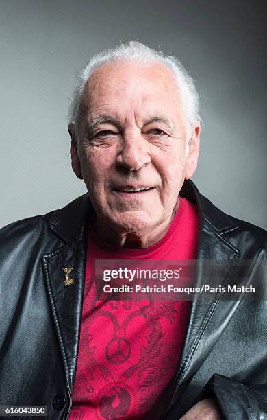 Singer, songwriter, pianist and founder of the rock band Procol Harum, Gary Brooker is photographed for Paris Match on March 25, 2014 in...