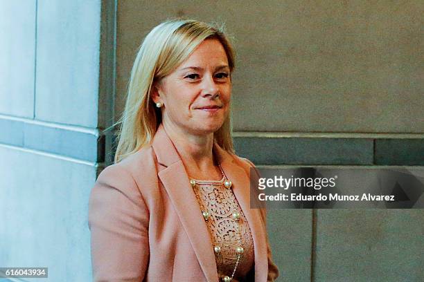 Bridget Anne Kelly, former deputy chief of staff to New Jersey Gov. Chris Christie, arrives to testify in the Bridgegate trial at the Martin Luther...