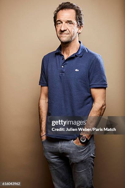 Actor Stephane De Groodt is photographed for Paris Match on September 30, 2016 in Paris, France.