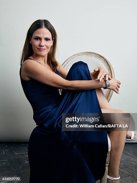 Actress Suzanne Cryer poses for a portrait BBC America BAFTA Los Angeles TV Tea Party 2016 at the The London Hotel on September 17, 2016 in West...