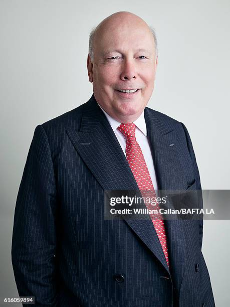 English actor, novelist, film director and screenwriter, and a Conservative peer of the House of Lords Julian Fellowes poses for a portrait BBC...