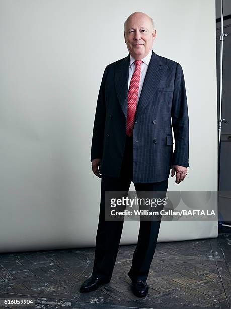 English actor, novelist, film director and screenwriter, and a Conservative peer of the House of Lords Julian Fellowes poses for a portrait BBC...