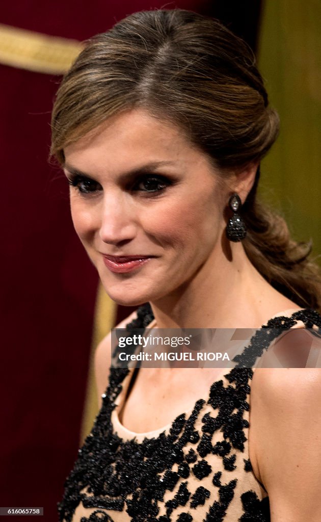 SPAIN-ASTURIAS-AWARD-ROYALS