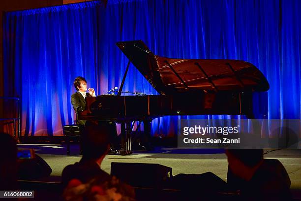 Lang Lang attends Lang Lang & Friends Gala Concert Dinner to Honor Joan H. Weill & Sanford I Weill with LLIMF Lifetime Philanthropy Award at Cipriani...