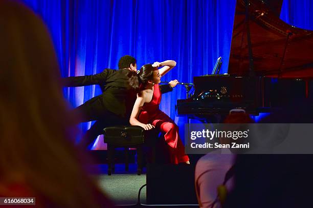 Pianists attend Lang Lang & Friends Gala Concert Dinner to Honor Joan H. Weill & Sanford I Weill with LLIMF Lifetime Philanthropy Award at Cipriani...