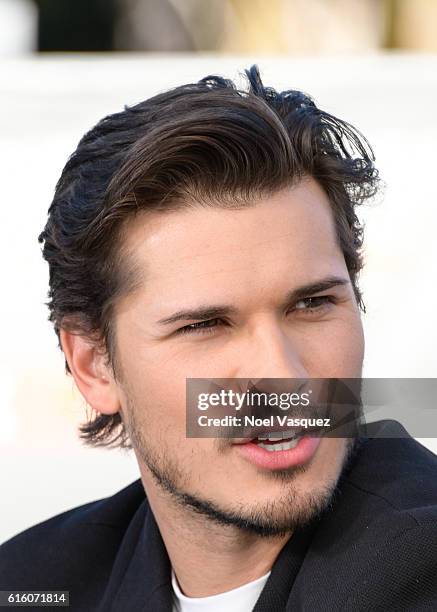 Gleb Savchenko visit "Extra" at Universal Studios Hollywood on October 21, 2016 in Universal City, California.