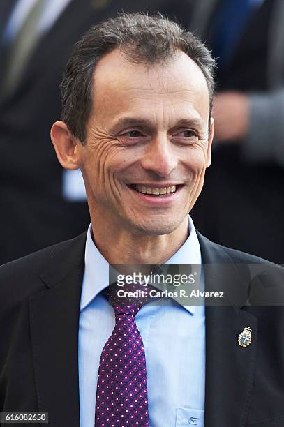 Pedro Duque attends the Princesa de Asturias Awards 2016 ceremony at the Campoamor Theater on October 21, 2016 in Oviedo, Spain.