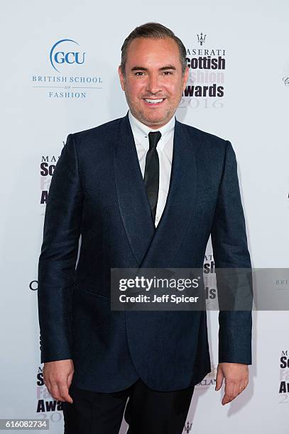 Nick Ede attends The Scottish Fashion Awards at Rosewood London on October 21, 2016 in London, England.