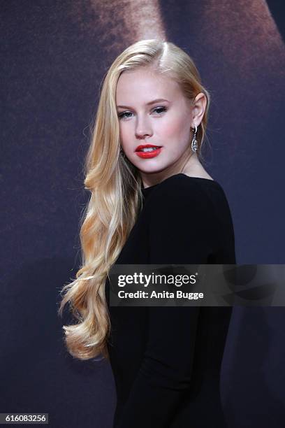 Actress Danika Yarosh attends the 'Jack Reacher: Never Go Back' Berlin Premiere at CineStar Sony Center on October 21, 2016 in Berlin, Germany.