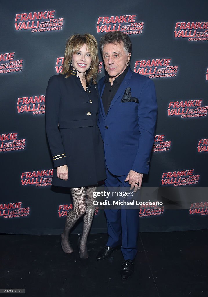 "Frankie Valli And The Four Seasons" Broadway Opening Night