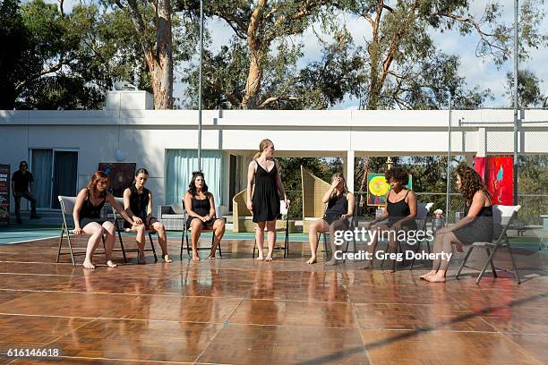 Dancers Alex Little, Kathryn McCormick, Kelly Allen, Jenna Keiper, Kenna Wright, Arielle Bodenhausen, and Katherine Leist perform Alex Little's 7...