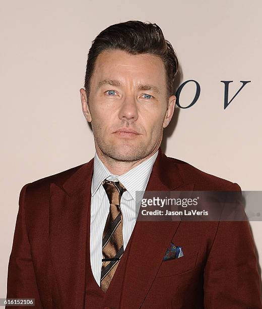 Actor Joel Edgerton attends the premiere of "Loving" at Samuel Goldwyn Theater on October 20, 2016 in Beverly Hills, California.