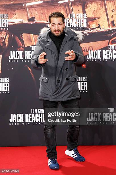 German-turkish actor Buelent Sharif attends the 'Jack Reacher: Never Go Back' Berlin Premiere at CineStar Sony Center Potsdamer Platz on October 21,...