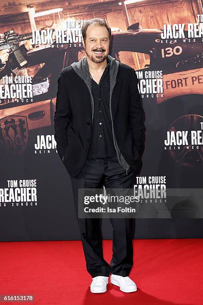 Producer Edward Zwick attends the 'Jack Reacher: Never Go Back' Berlin Premiere at CineStar Sony Center Potsdamer Platz on October 21, 2016 in...