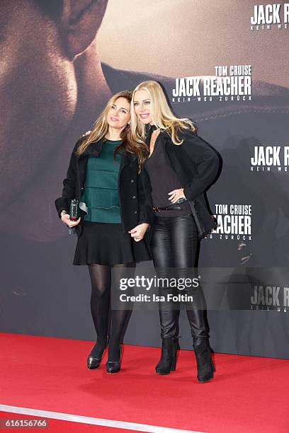 Attends the 'Jack Reacher: Never Go Back' Berlin Premiere at CineStar Sony Center Potsdamer Platz on October 21, 2016 in Berlin, Germany.