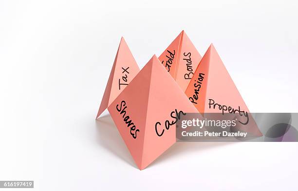 paper fortune teller investment opportunities - random stock pictures, royalty-free photos & images