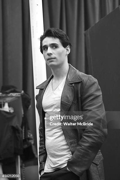 Bobby Conte Thornton during the open press rehearsal for "A Bronx Tale - The New Musical" at the New 42nd Street Studios on October 21, 2016 in New...