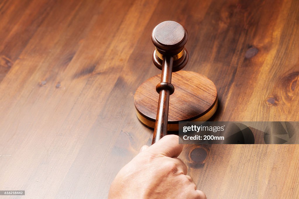 Judges gavel