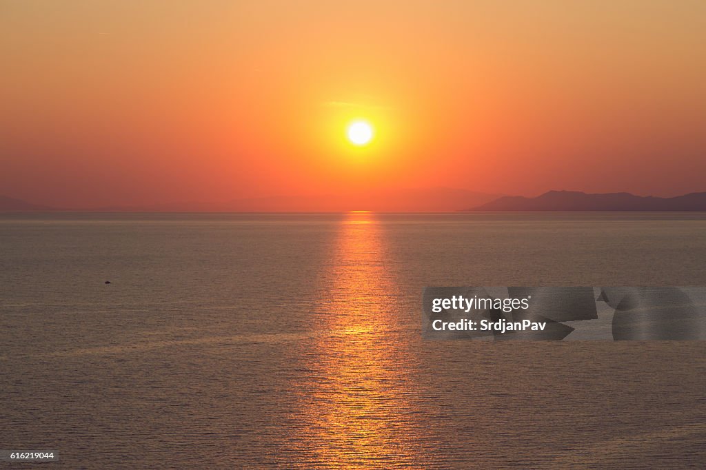 Mediterranean sunset