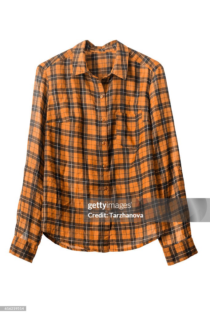 Cowboy shirt isolated