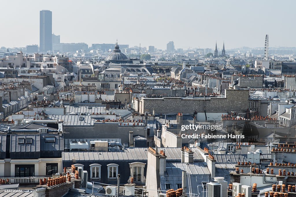 Parisian roofs