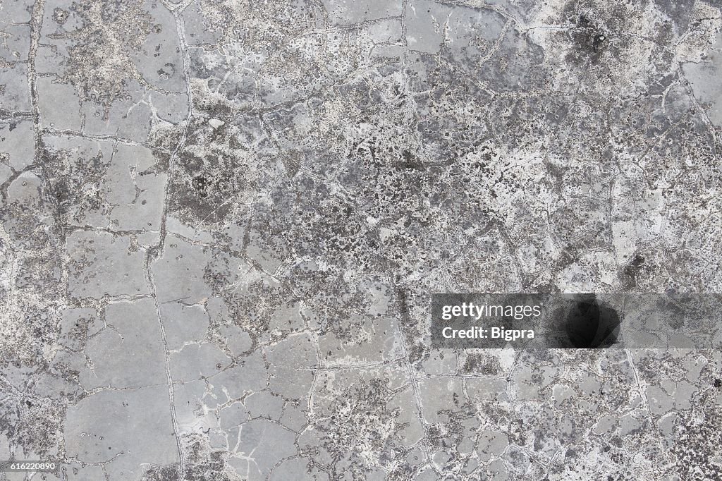 Cracked  concrete old wall texture background