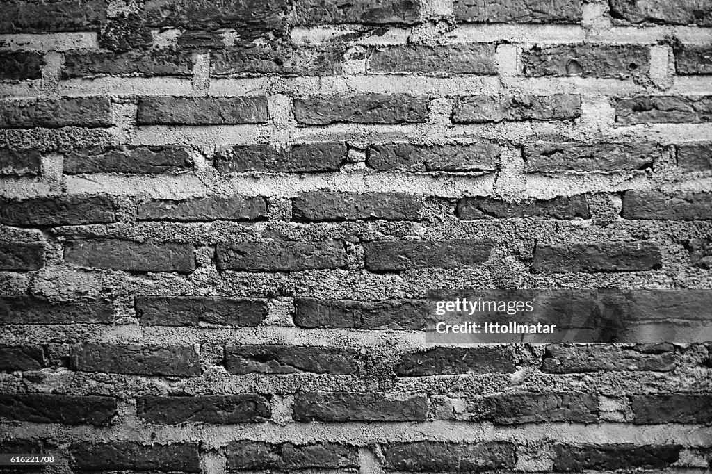 Ancient Brick wall texture and background
