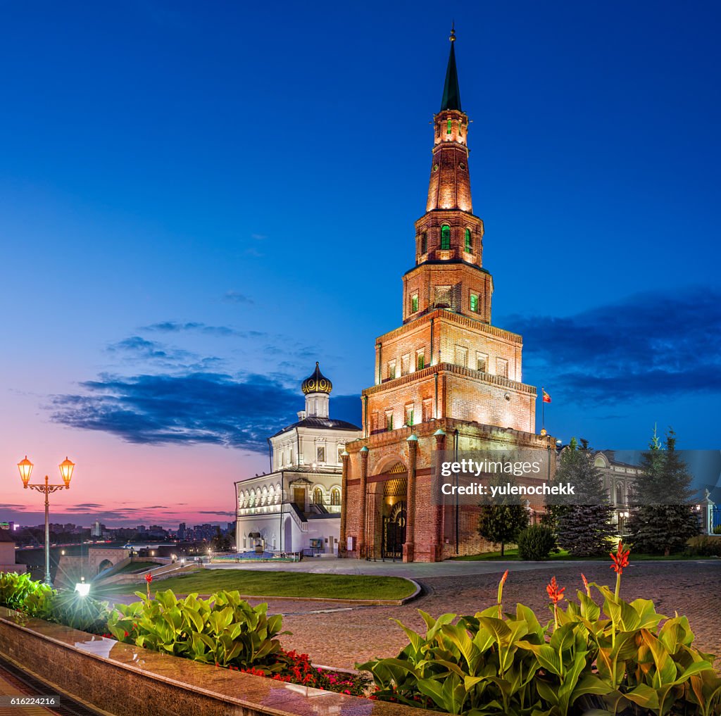 Famous Tower of Kazan