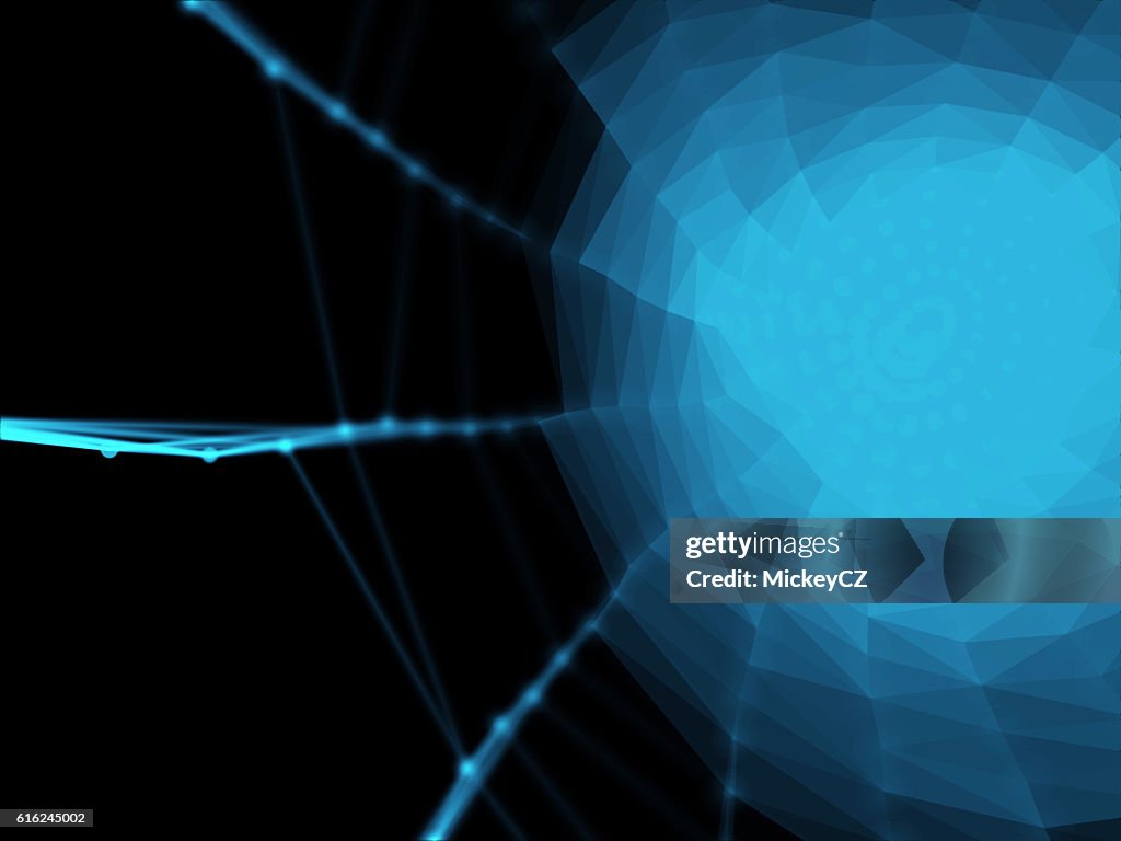 Technology triangle neurone design for internet connection