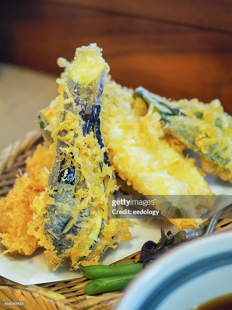 Gemüse Tempura, Japanische Küche