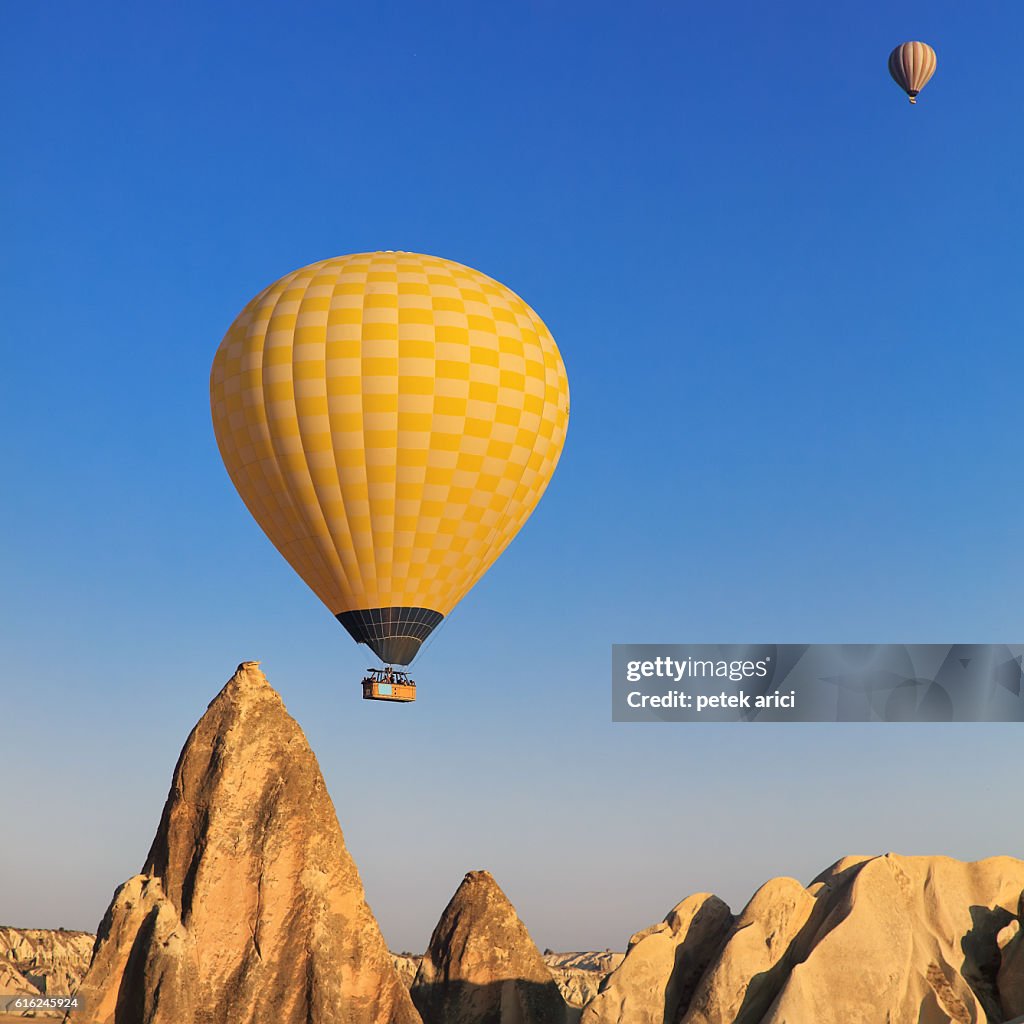 Hot air balloons