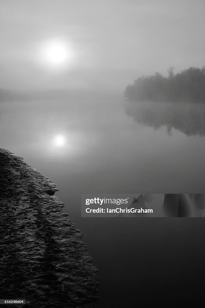 Foggy Sunrise