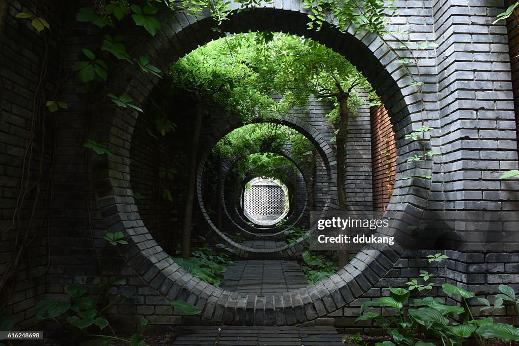 Corridor in Beijing