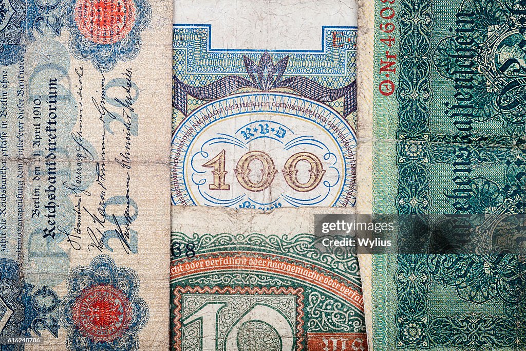 Old german money