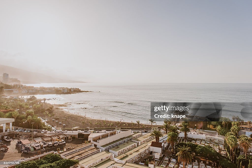 Puerto de la Cruz à Tenerife Espagne