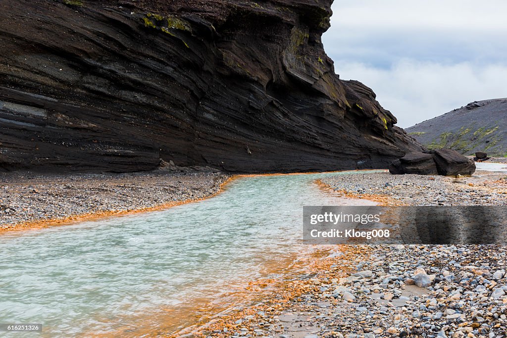 Fluss Kerlingarfjoll Island