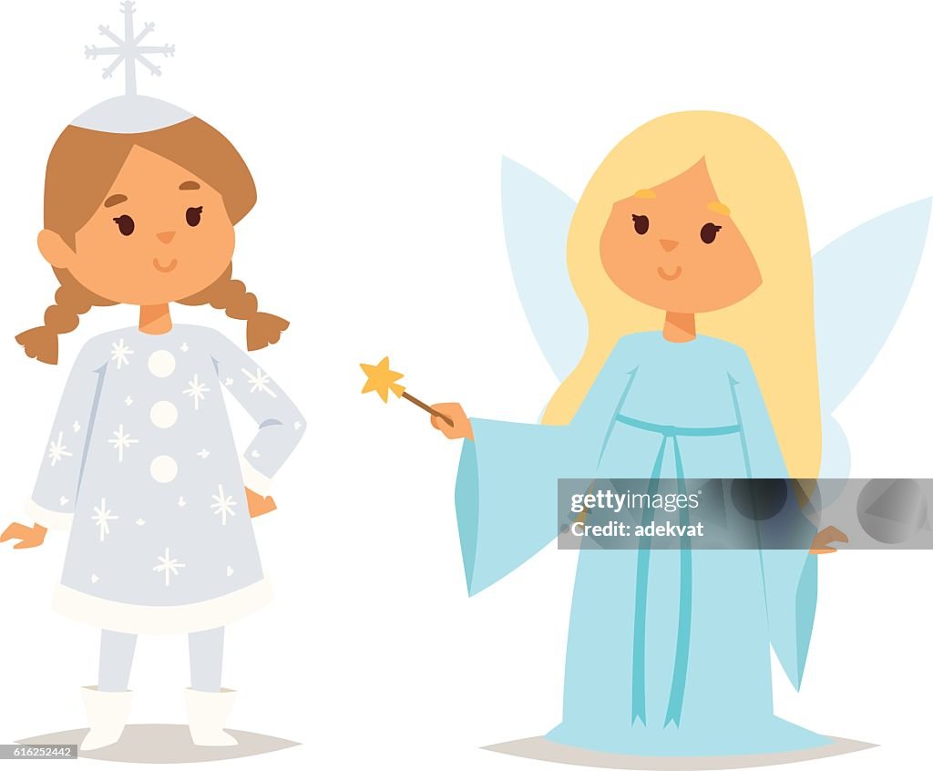 Illustration of carnival costume kid vector.