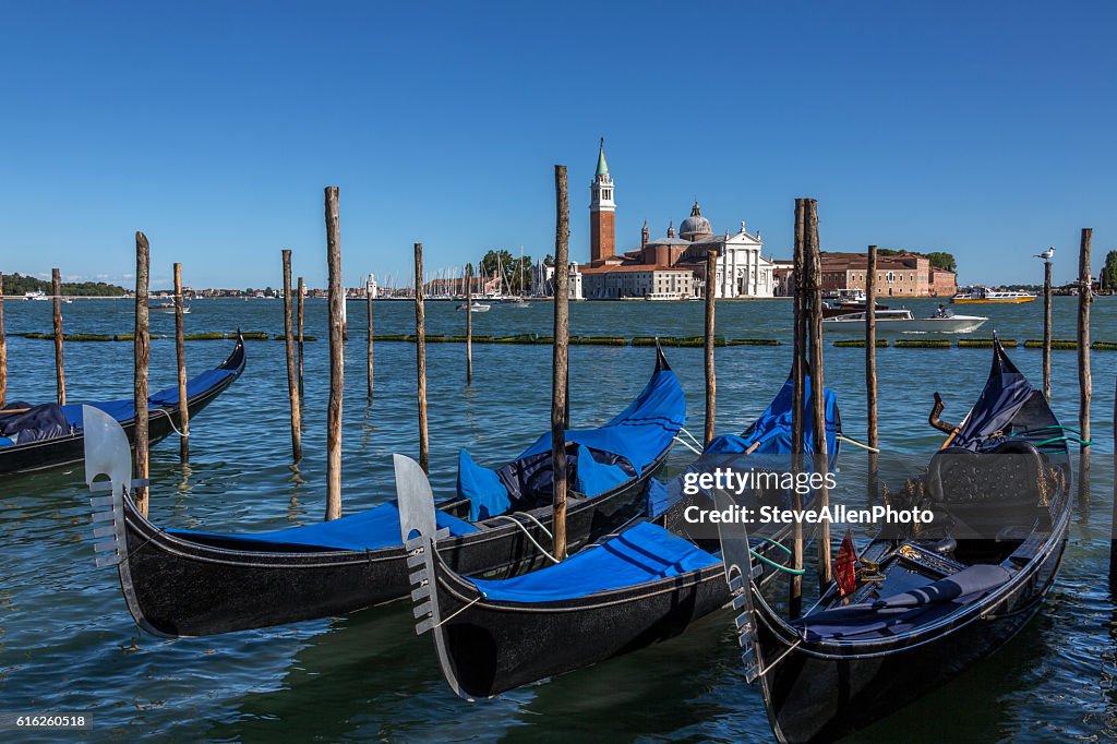 Gondola - San Giorgio Maggiore - Venice - Italy