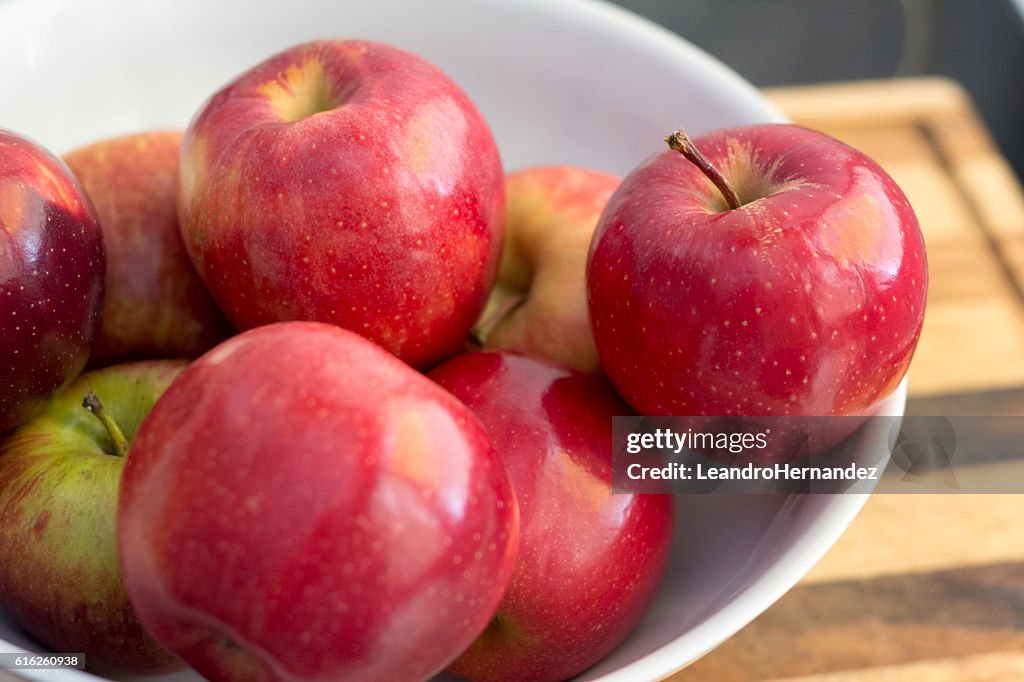 Red apples