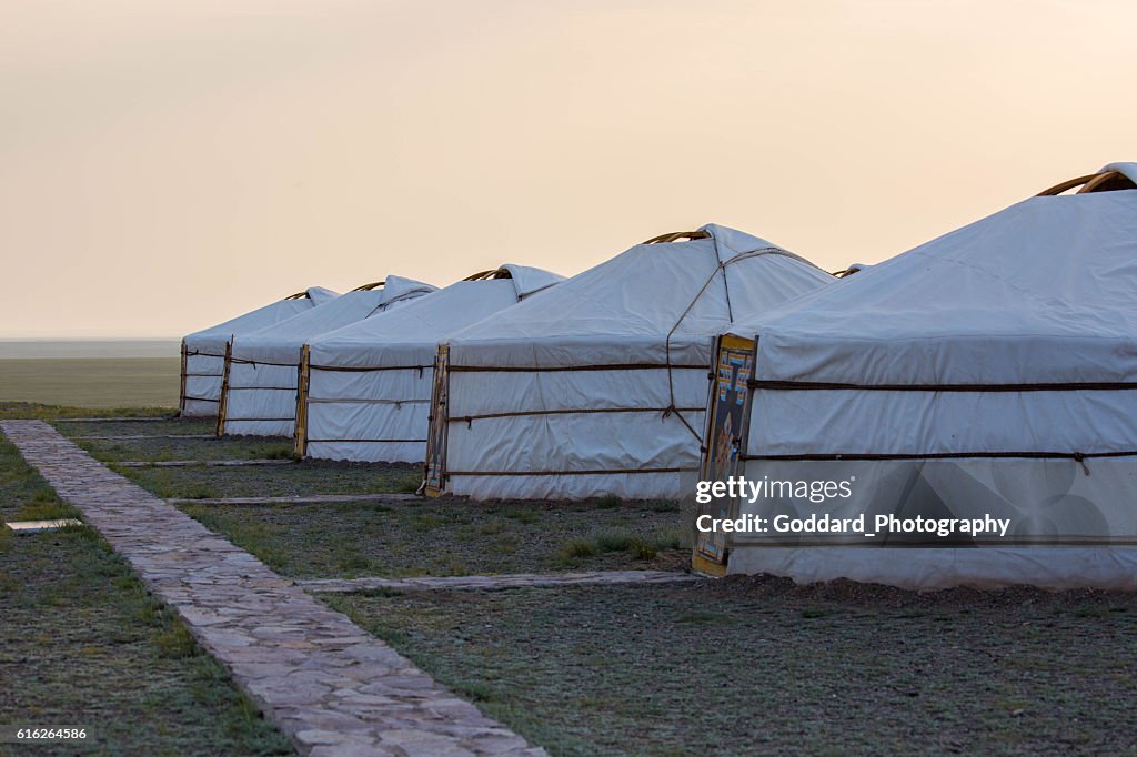 Mongolia: Ger Camp near Bayanzag