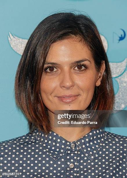 Model Maria Reyes attends the 'Trolls' premiere at Callao cinema on October 22, 2016 in Madrid, Spain.