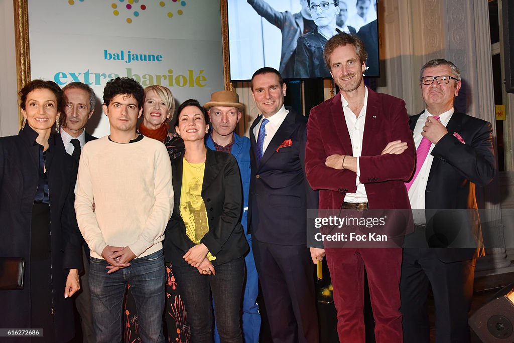 'Le Bal Jaune 2016' : Dinner Party At Hotel Salomon de Rothschild As part of FIAC 2016 - International Contemporary Art Fair