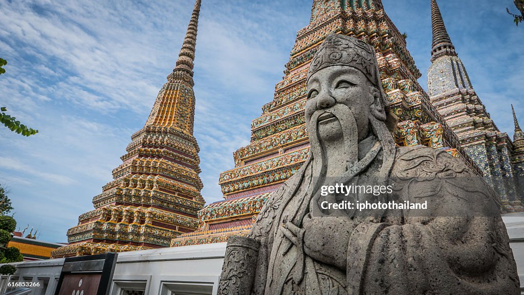 Stone Thai - Chinese style sculpture and thai art architecture.