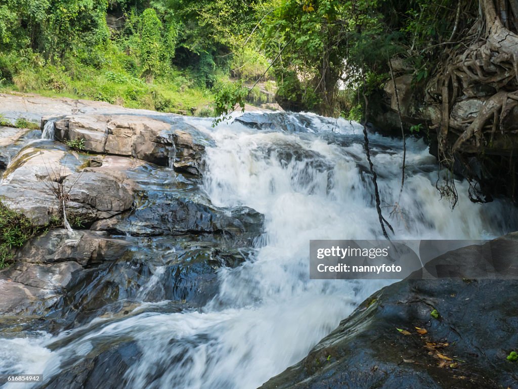 Mae Klang waterfall, Doi Inthanon national park, Chiang Mai, Tha