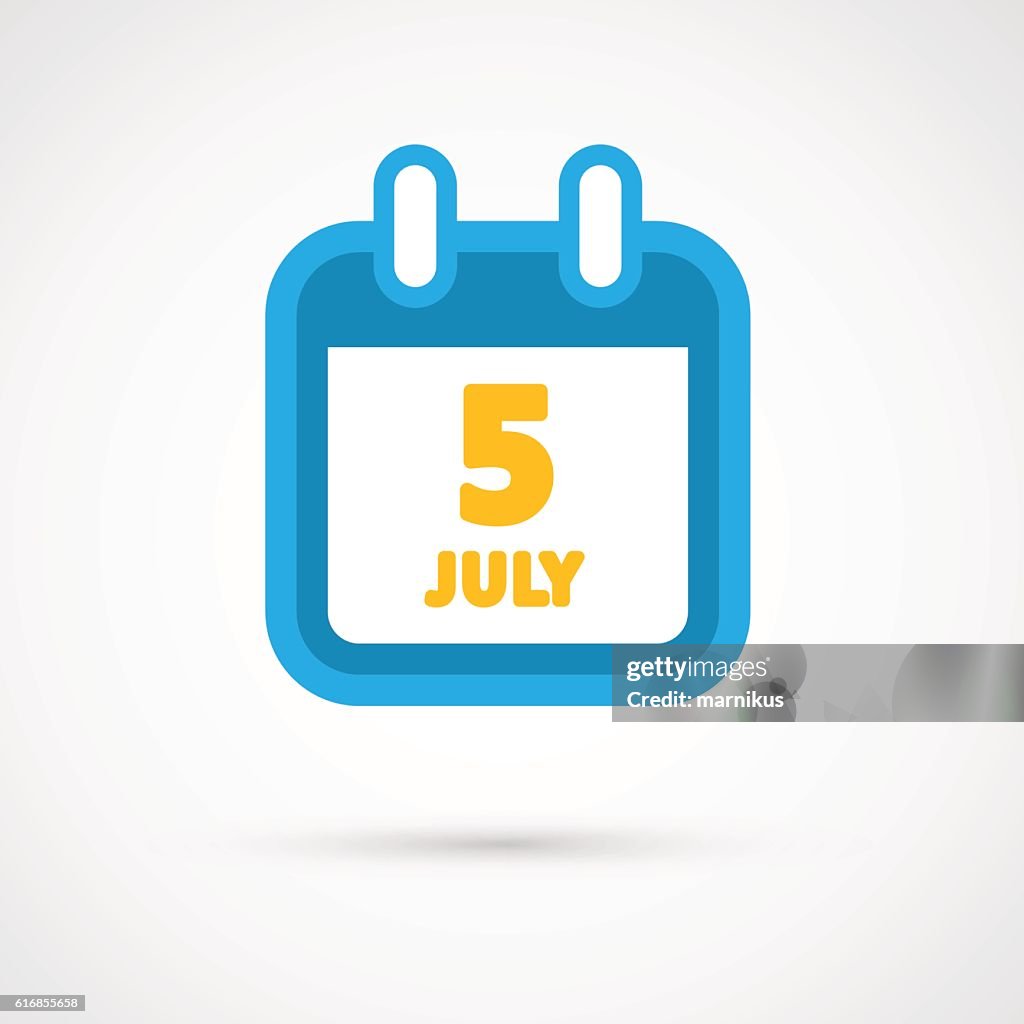 Vector Calendar Icon - date